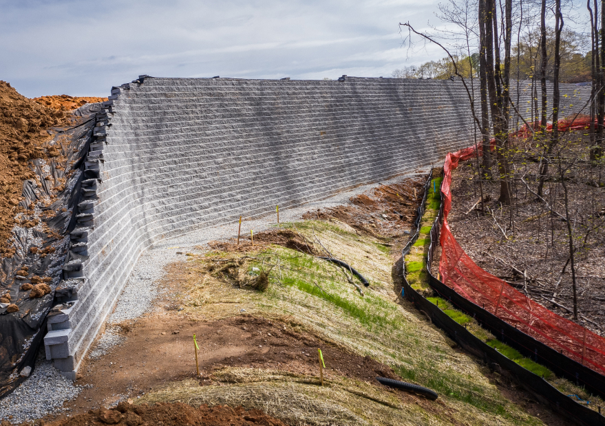 HydraPanel System for Retaining Walls